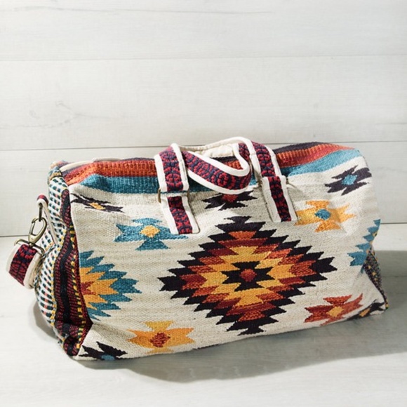 NWT Southwestern Weekender Tote Duffle bag - Picture 2 of 7